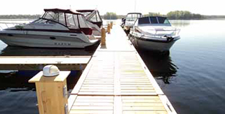 Quais flottants de haute qualité.